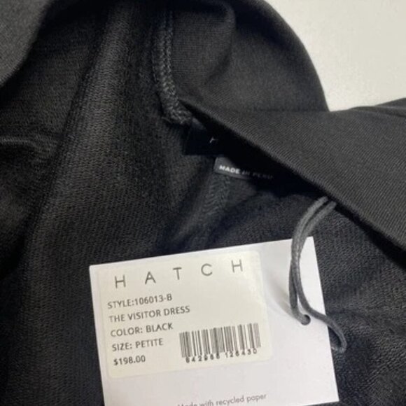 NEW HATCH Womens The Visitor Maternity Dress Size Petite Small Black - Picture 12 of 12